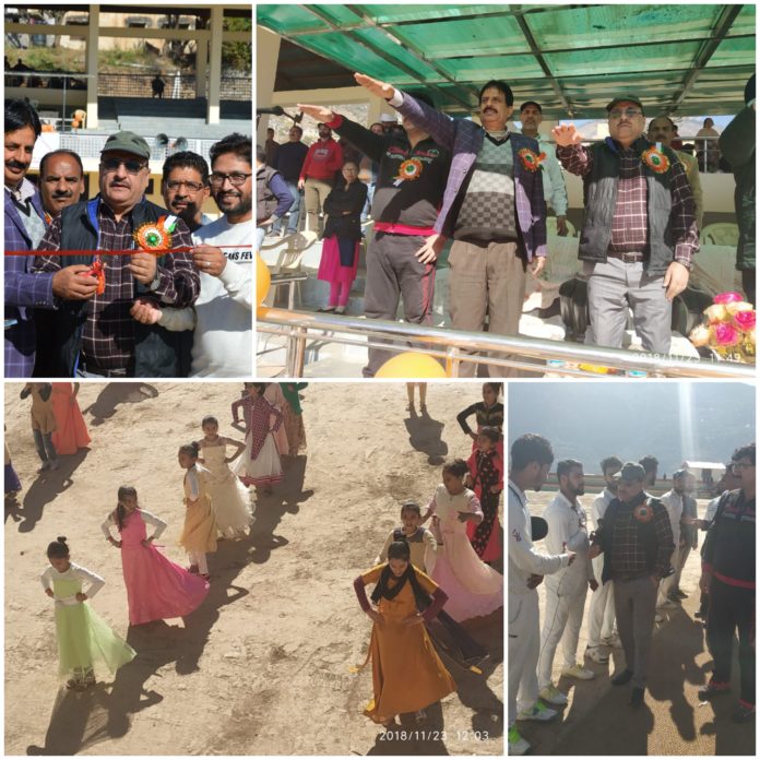 ADDC Doda inaugurated two days inter division boys and girls under 19 cricket tournament at Doda