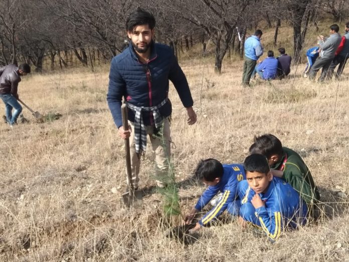 Forest plantation drive at Ganderbal-8