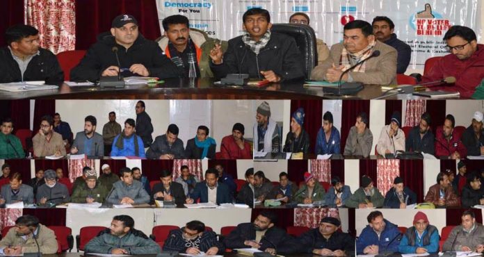 DEO Doda convene meeting of EROs, AEROS, supervisors and BLOs