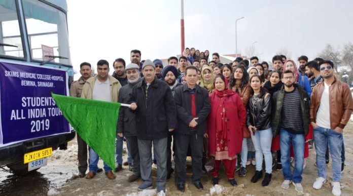 SKIMS students leave for exposure tour-8