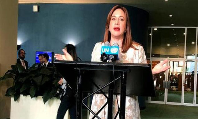 UN President Maria Fernanda Espinosa