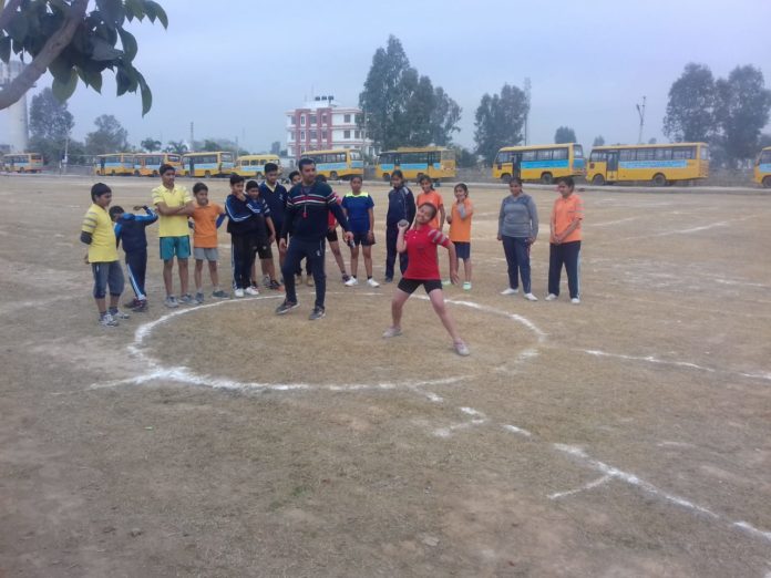 Winter camp sports pic