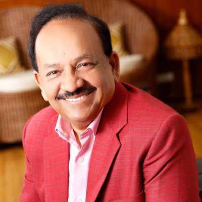 Union Minister Harsh Vardhan