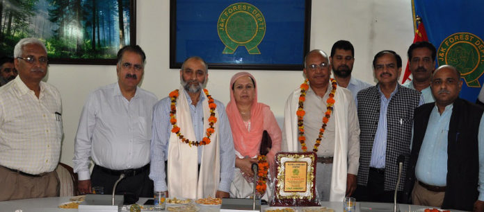 Forest Department bids farewell to Mr. Abdul Gani, IFS, Chief Conservator of Forests-1