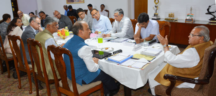 Governor chairing 85th University Council meeting of University of Jammu