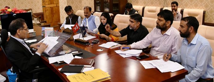 DC Ganderbal AADHAR Meeting-23