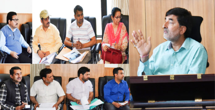 DDC Kishtwar reviews working of DIC, IWMP, other key deptts