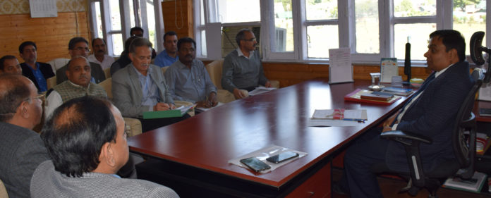 Dwivedi reviews Wular conservation works-6