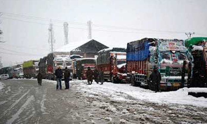 Traffic suspended on Ladakh highway
