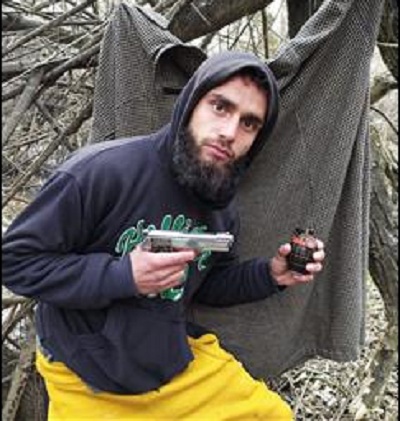 Hizbul Mujahideen terrorist Zahid Hassan Gadhanji.