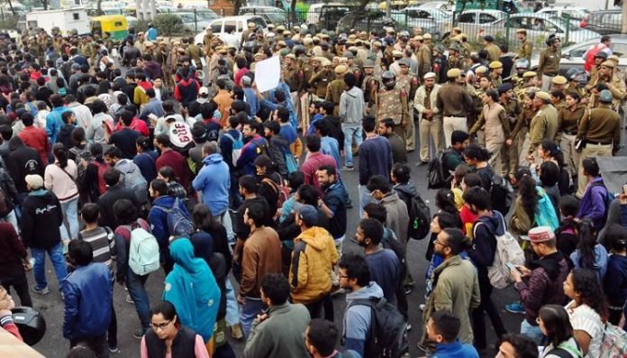 jnustudentsmarch