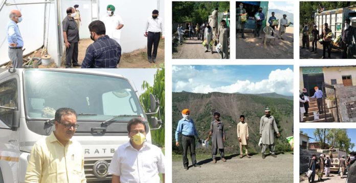 Amid Covid -19 Agricultural Department facilitates farmers in J&K-13