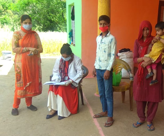 Swasthya Nidhi Health survey in Udhampur