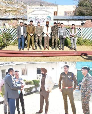 10 Rashtriya Rifles Distributes Electric Poles to Education Department Under Operation Sadbhavana