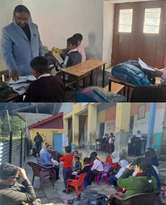 ZEO Bhadarwah Conducts Surprise Inspection of Schools, Stresses Enrollment, Teaching Quality and Accountability